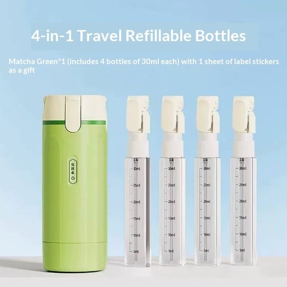 Flacon de voyage portable 4-en-1 – Image 9
