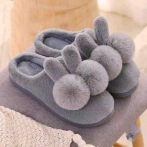Pantoufles d'hiver en coton ultra-douces pour toute la famille