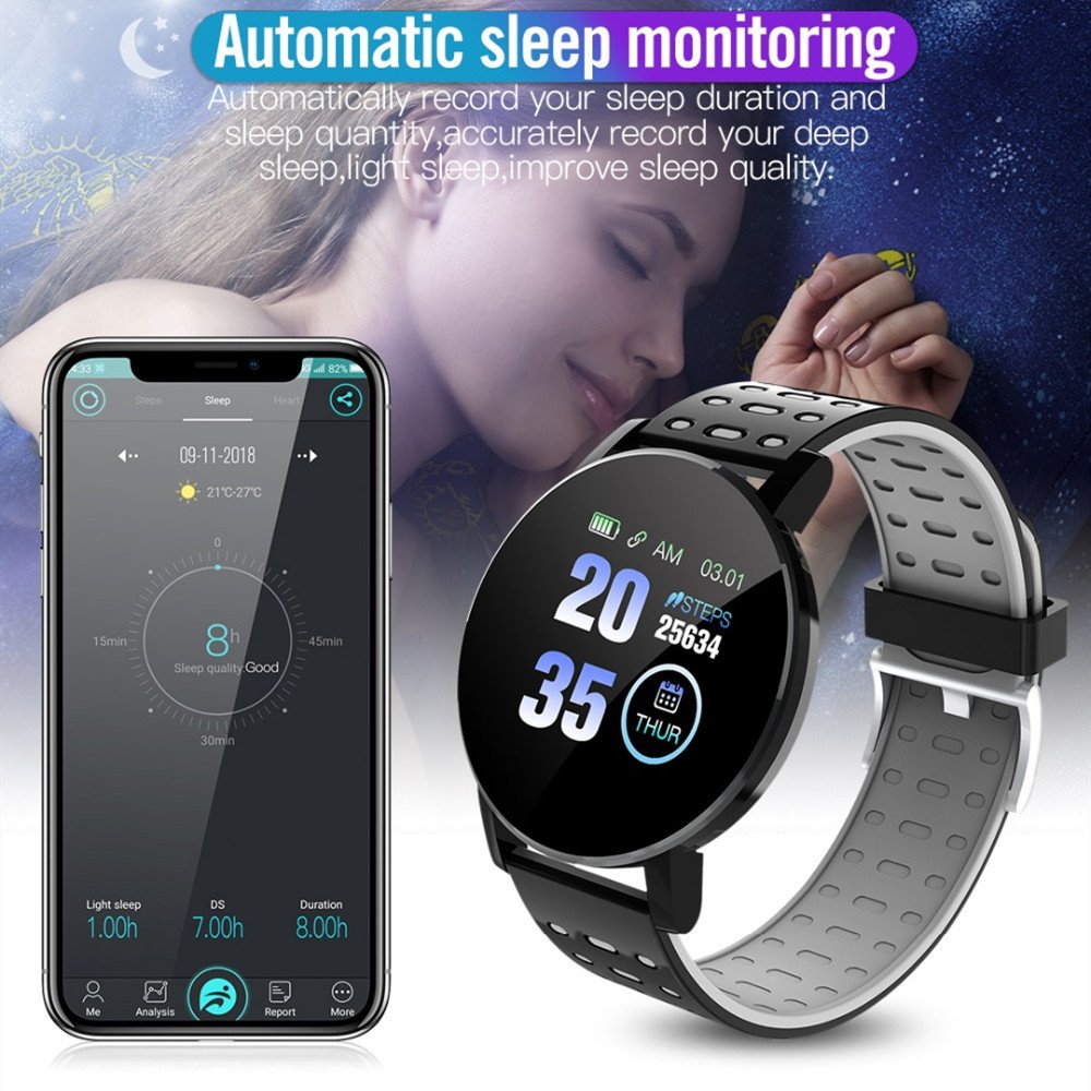Montre Connectée Bluetooth Sport et Fitness – Image 3