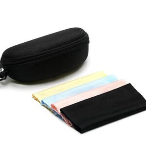 Ensemble d'emballage pour lunettes – Boîte, étui, chiffon et pochette de protection