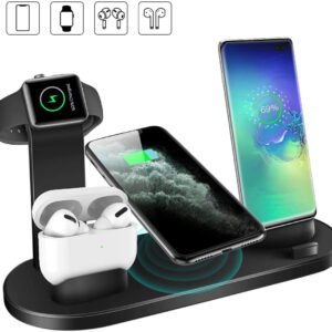 Station de charge sans fil 4 -en- 1