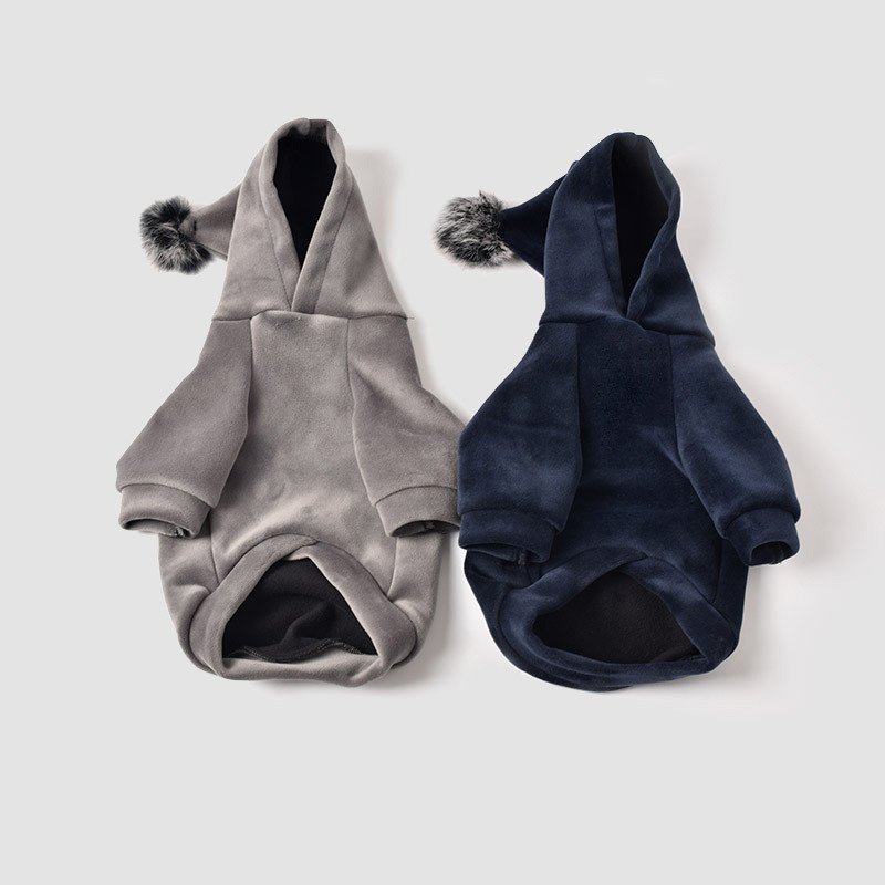 Sweat à capuche pour chien en coton – Vêtement confortable et décontracté – Image 3