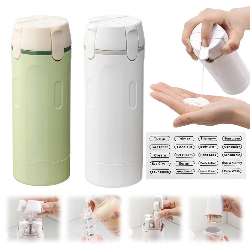 Flacon de voyage portable 4-en-1