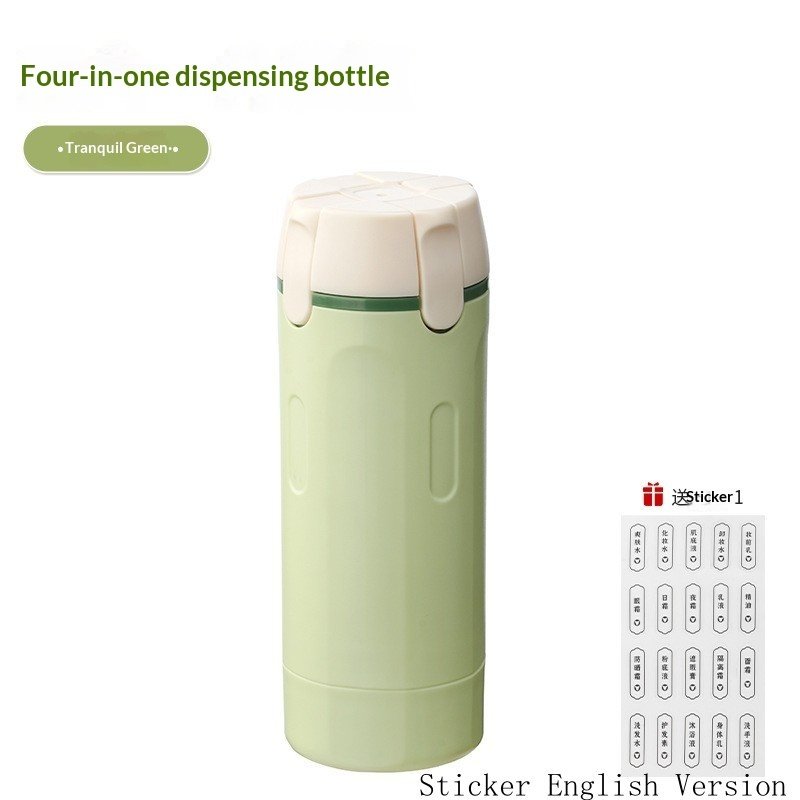 Flacon de voyage portable 4-en-1 – Image 2