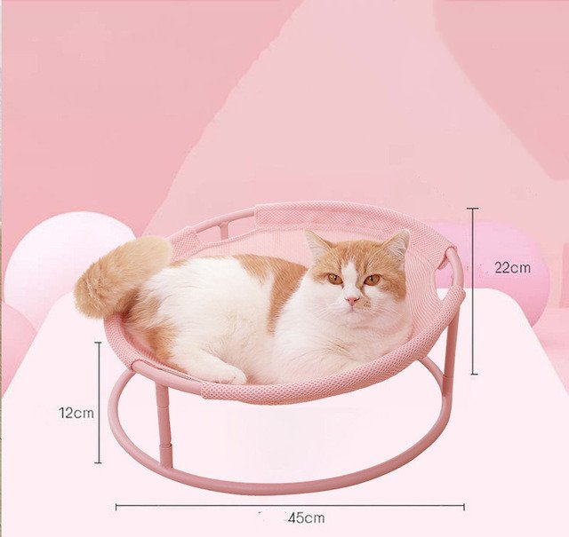 Transat hamac pour chat – Couchage confortable surélevé – Image 4