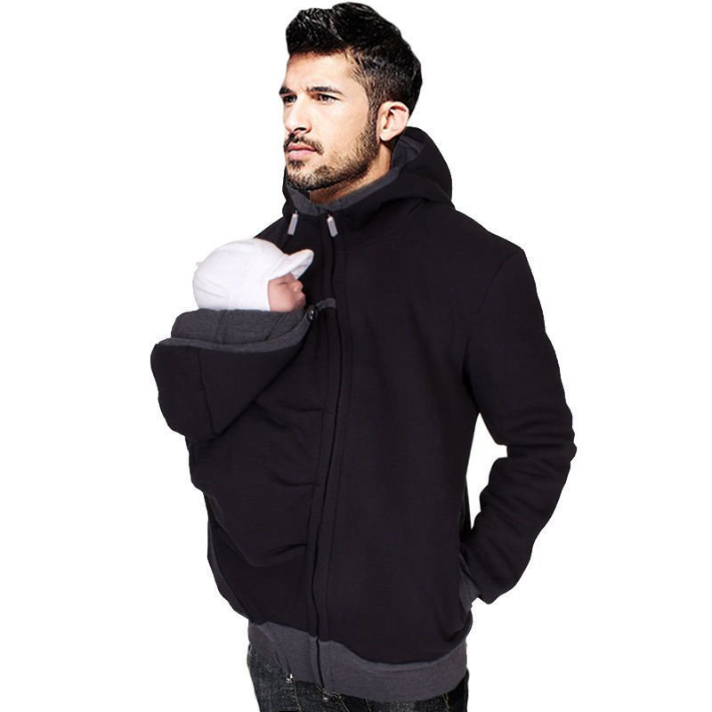 Sweat Kangourou Papa 2-en-1 – Pull Multifonction pour Homme – Image 3