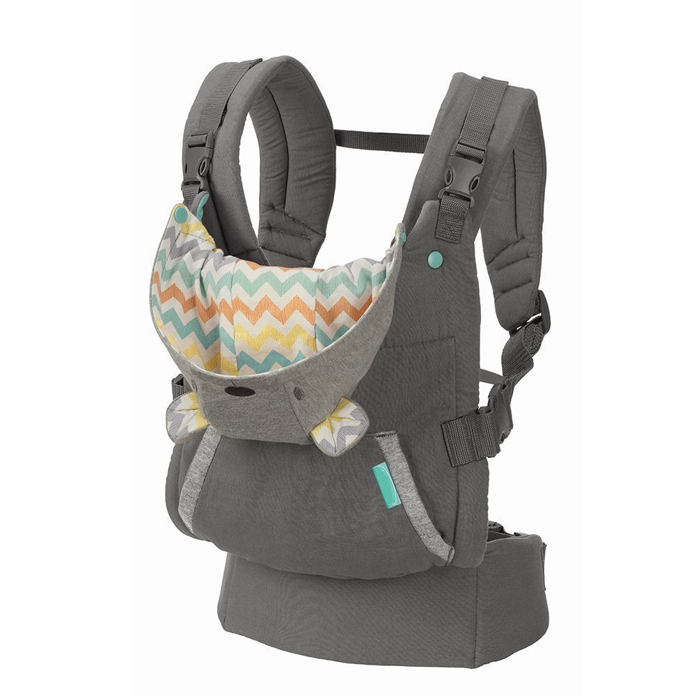 Porte-bébé 4-en-1 Double Épaule Adapté à Toutes les Saisons