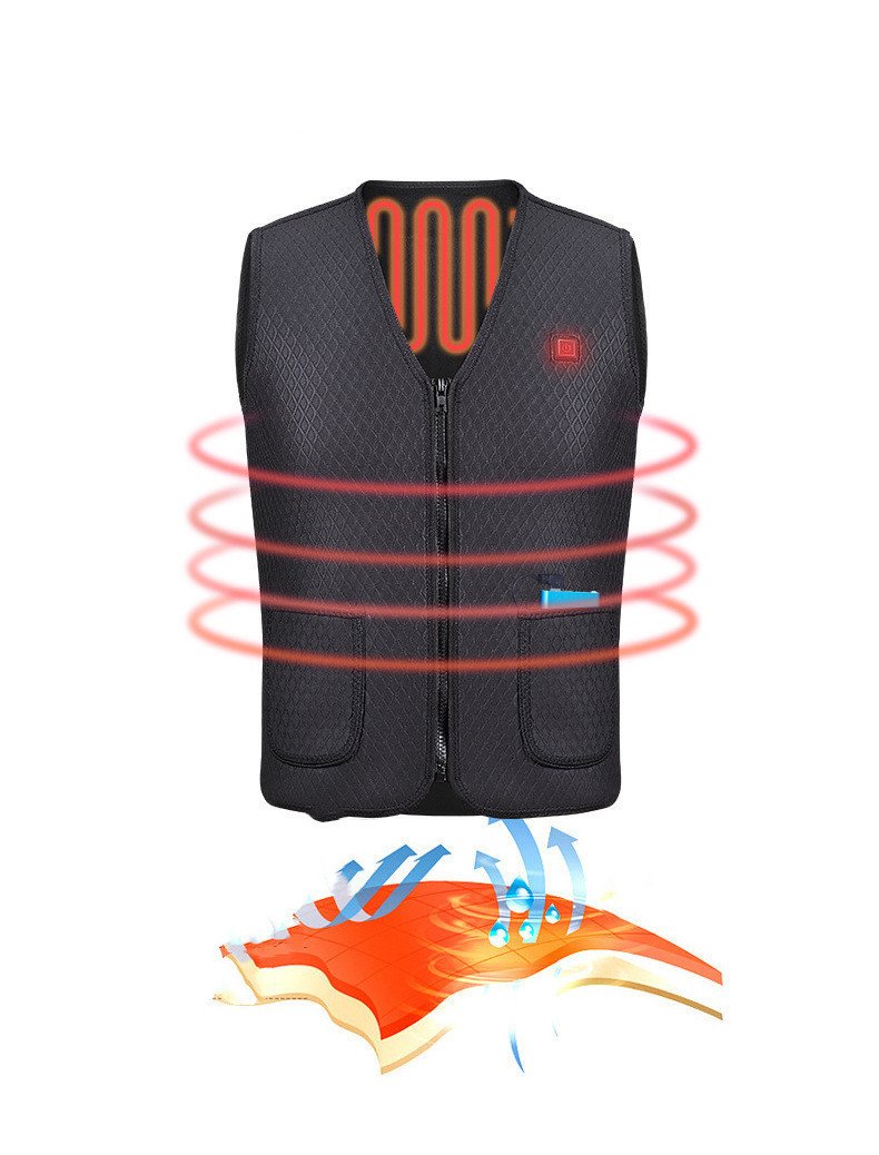 Gilet Chauffant Électrique Intelligent pour l'Hiver – Image 6