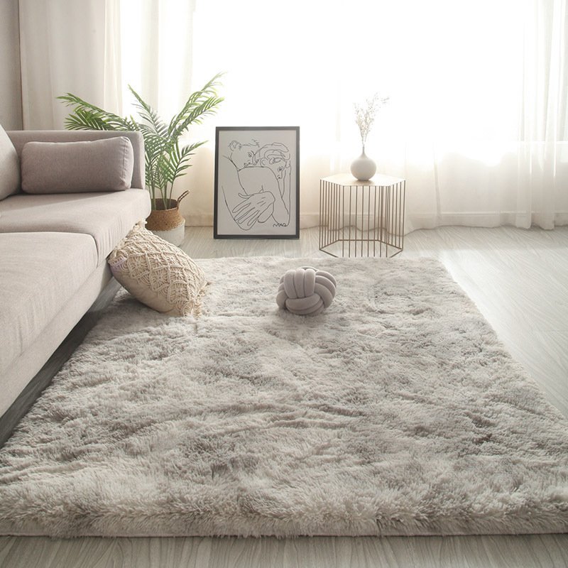 Tapis de Sol Pelucheux moderne pour Chambre et Table Basse – Image 2