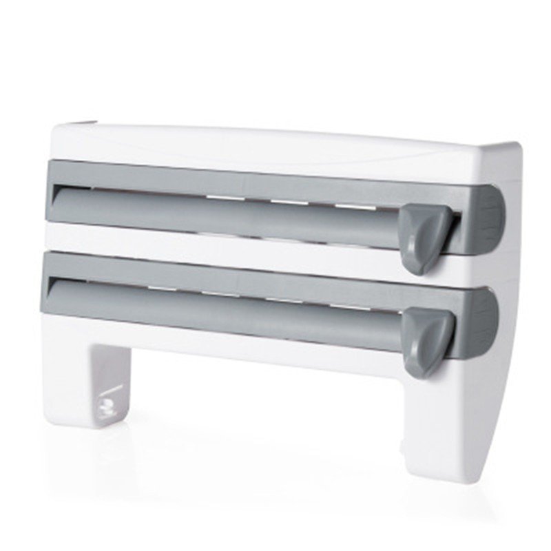 Distributeur Mural Multifonction 4-en-1 – Support pour Rouleaux et Essuie-Tout – Image 5
