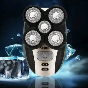 Rasoir Électrique Multifonction 5-en-1 pour Homme