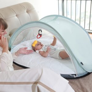 Moustiquaire Respirante Pliante pour Berceau de Bébé